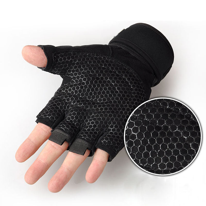 Guantes deportivos de microfibra