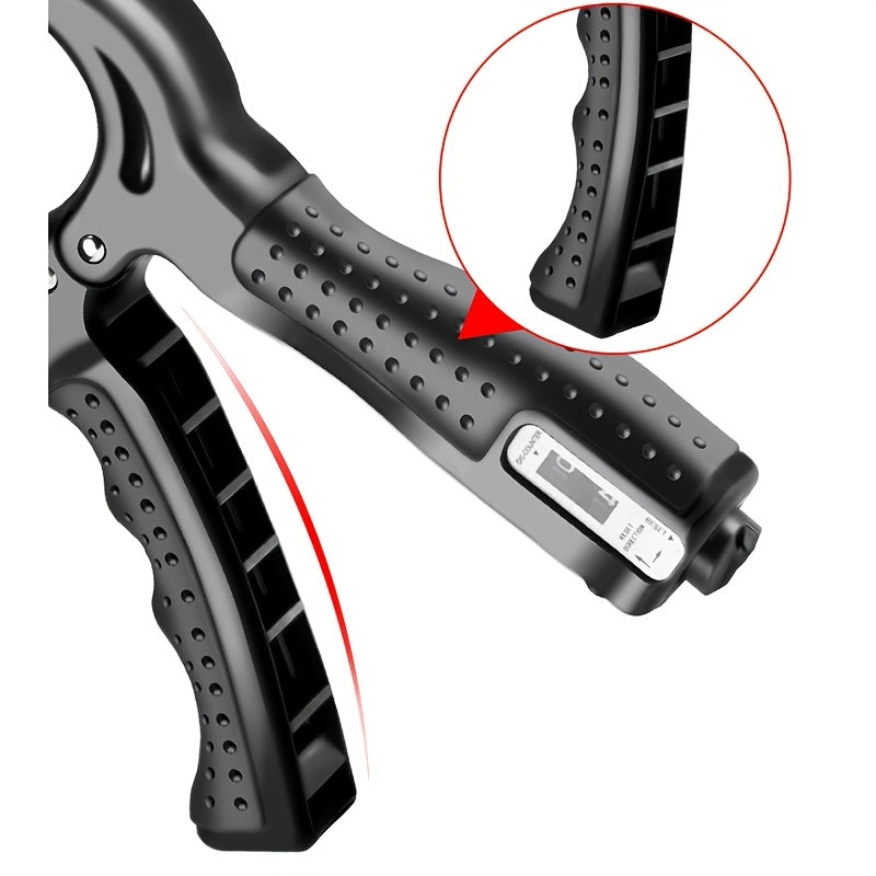 Entrenador de Fuerza de Agarre de Mano Profesional, Equipo de Fitness de Rehabilitación de Dedos y Músculos del Brazo con Espuma de Fibra de Carbono, Ajustable para Gimnasio