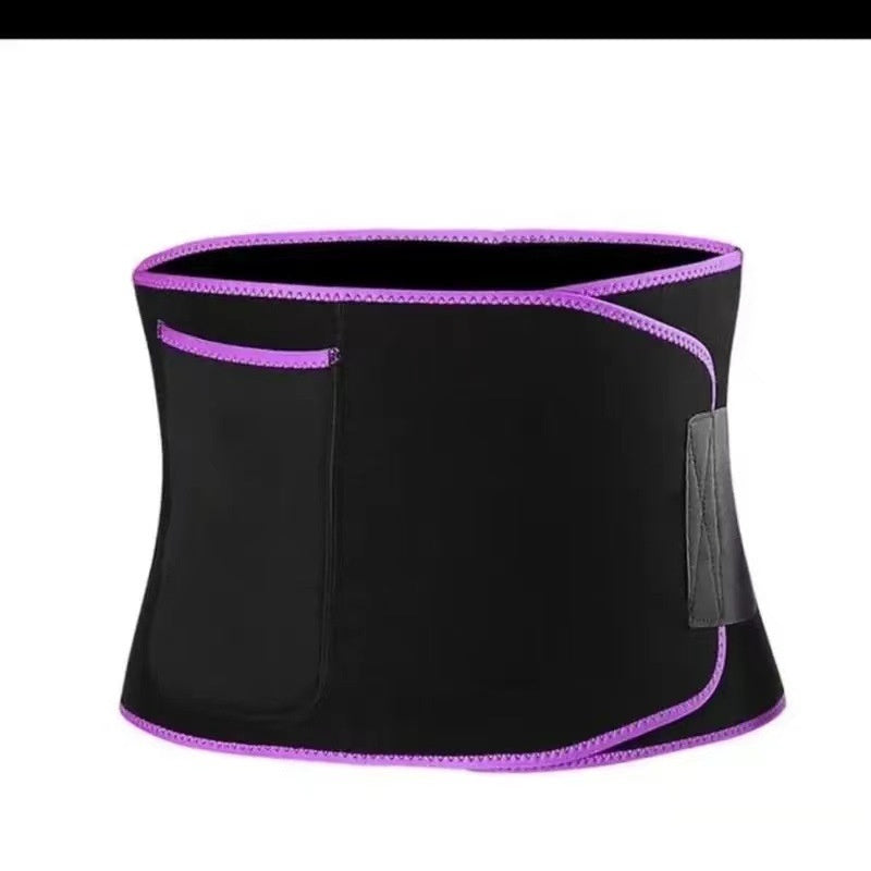 Cinturón Deportivo de Fitness para Soporte de Cintura, Sentadillas, Correr y Entrenamiento con Sudor Intenso