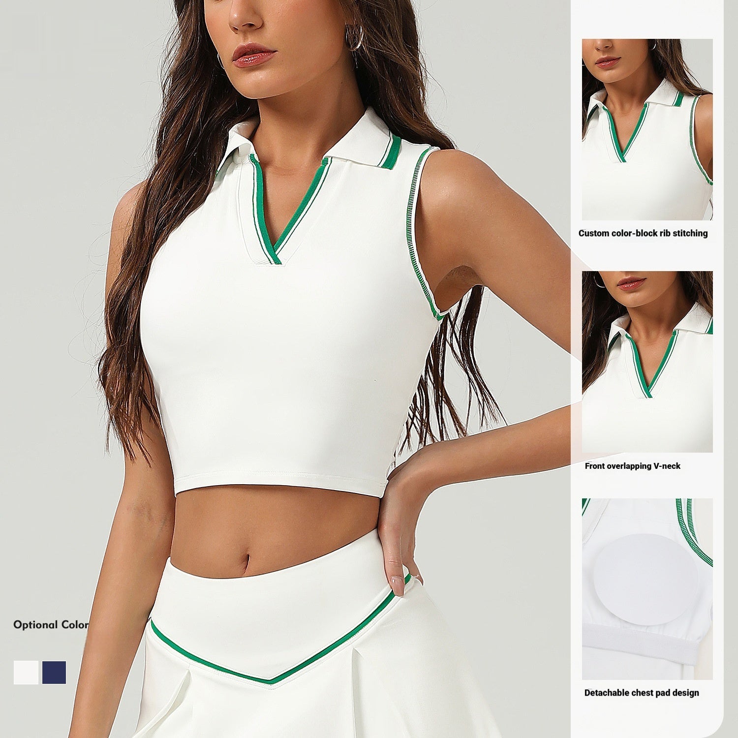 Conjunto de moda de verano Nuevo Estilo Top deportivo para mujer
